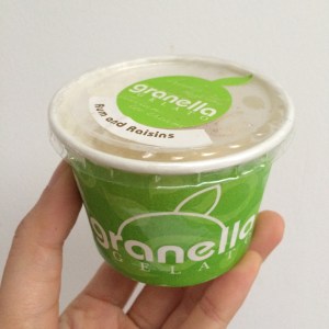 Granella Gelato Rum Raisin