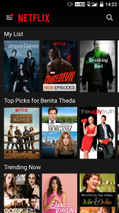 Aplikasi Netflix di Andromax R2