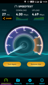 Speedtest di Pondok Aren